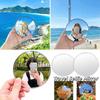 Convex Reflection Handheld Photography Mirror Round Shape Round Convex Mirror  Vlogging Accessory