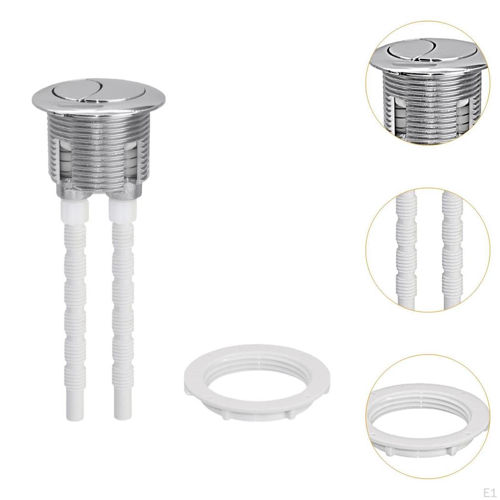 Spolknapp för toalettcistern, 38 mm ventil tillbehör lägenhet