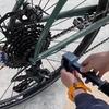 Fahrradkettenreinigungsbürste ABS Langlebiges Fahrradwaschwerkzeug für Mountainbike Rennrad Reparatur Wartungszubehör