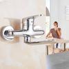 Palace Family Wall-Mounted Brass Kitchen Sink Faucet