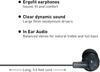 Panasonic In-Ear Earbud Ergo-Fit Headphones, Black, RP-HJE120-K