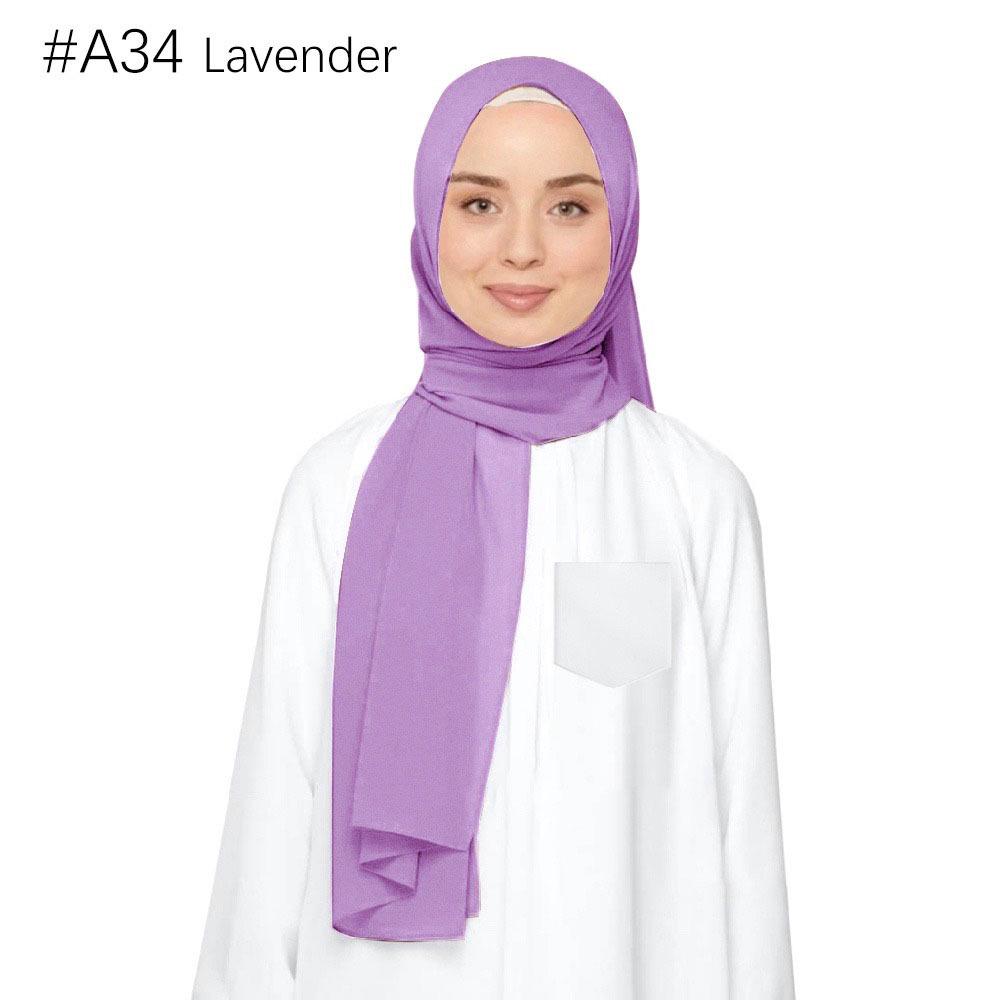 Ethnische Perlen Chiffon Bubble Kopftuch - Malaysia Schalkollektion