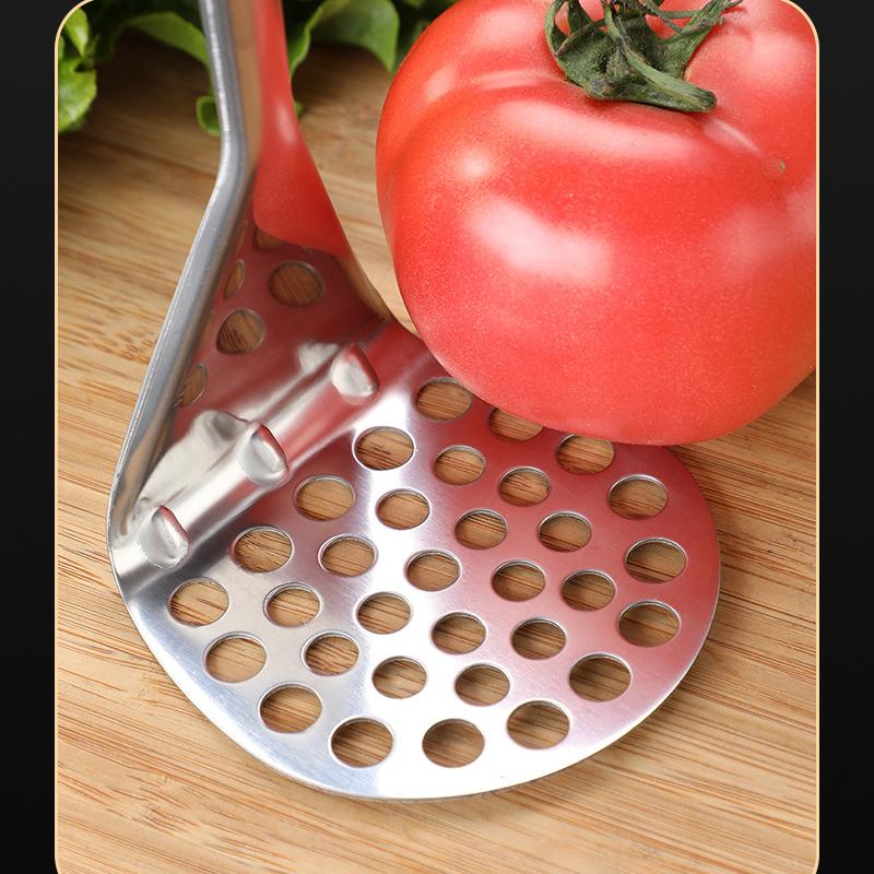 Stainless Steel Manual Potato Masher Multifunctional Ricer for Baby Food