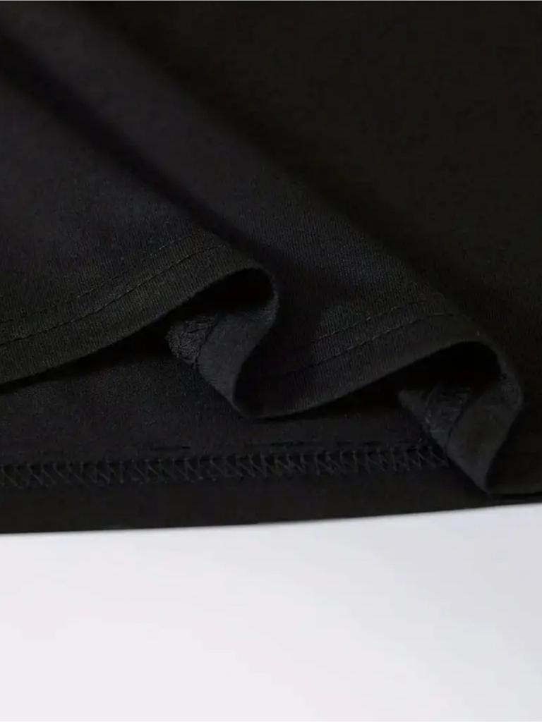 Comfortable  Short Sleeve THEY NOT LIKE US T-Shirt, Casual Soft Men's Summer Tee