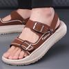 Fashion New Men's Sandals Comfortable Sole Style Daily Office Outdoor Leisure Beach and Tourist Walking Summer Breathable Shoes 38-48