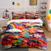 Rainbows, Stars, Clouds, Flowers. Bedding Sets Duvet Cover Sets Duvet Covers Pillowcases(1 * Duvet Cover 2 * Pillowcases Without Duvet Insert)