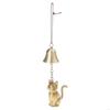 62KD Cats Wind Chimes Outdoor and Indoor Decoration Rustproof Metal Soothings Sound Garden Porch Hanging Ornament