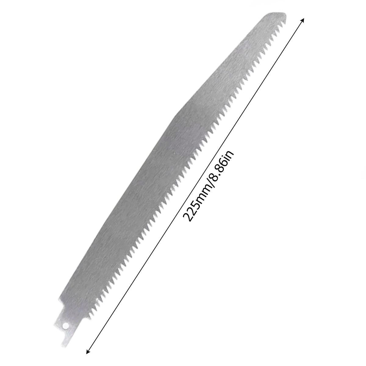 

4/2pcs 9inch Reciprocating Saw Replacement Blade Stainless Steel 5TPI 225mm Saw Blade for Cutting Bone Meat Wood Bamboo 2pcs&Multipurpose Cutting