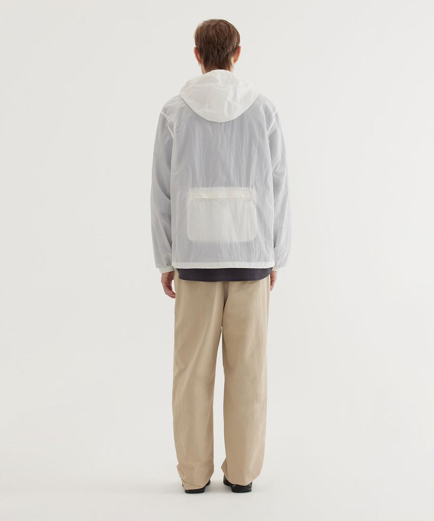 Covernat Packable Lightweight Windbreaker Jacket White