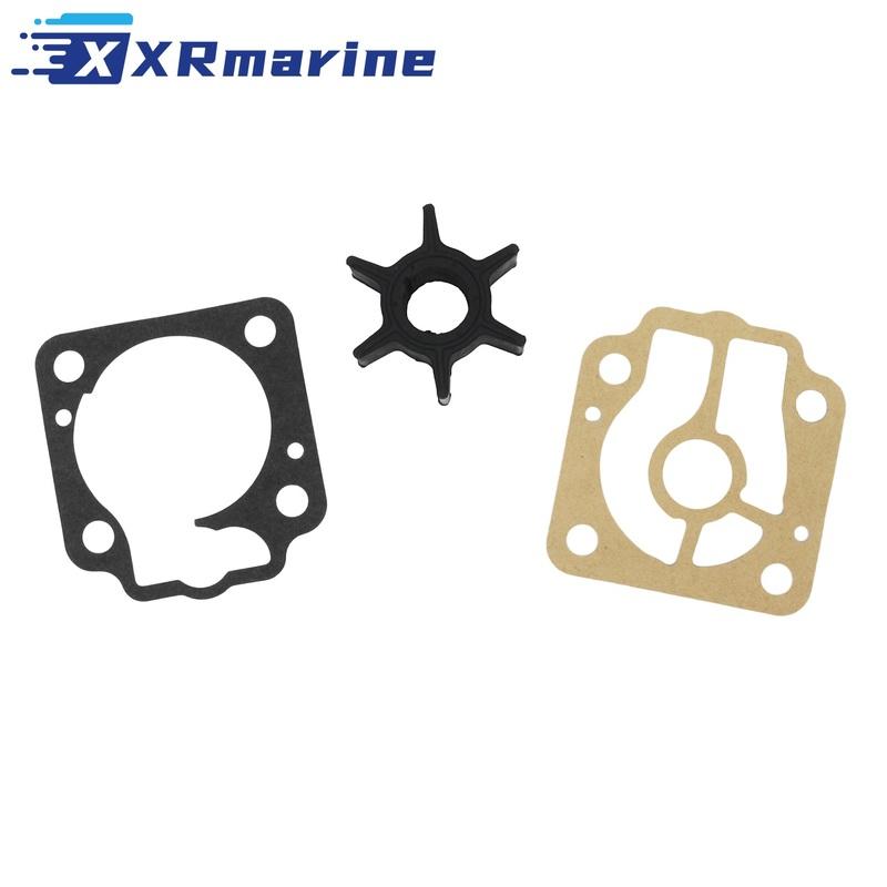 For Tohatsu Outboard 40/50 HP 2 Stroke & 60 HP 4 Stroke Water Pump Impeller Kit 8-65021-2 чёрный