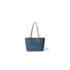 New Lee Denim With PU Panel Tote Bag, Shoulder Bag Regular Women's Denim Blue LE240101M-506