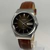 SEIKO TYPE manufactured in luxury quartz battery working II, 1976, Watch, replaced, day-date, vintage, condition.
