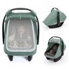 Baby Safety Seat Blanket Sunshade Dust Cover Cotton Gauze Protective Stroller Blanket Windshield Mesh Anti-mosquito Cover