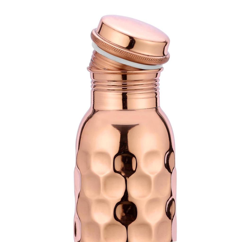 Pure Copper Bottle (Vintage Diamond)