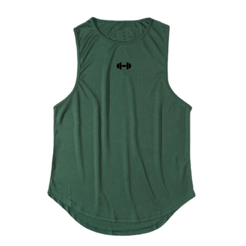 Men's Quick-Dry Sleeveless Sports T-shirt - Breathable Summer Running Vest