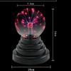 Lampe plasma - I-TOTAL - 3 pouces - Sensible au toucher et au son - Rechargeable USB