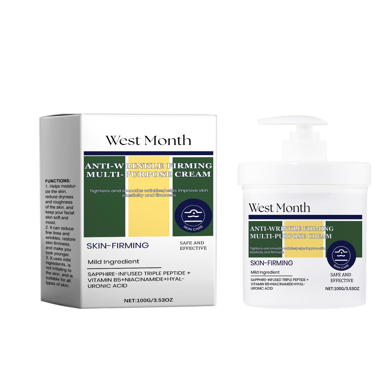 

West&Month Увлажняющий крем Увлажняющий и питательный Нежный крем для лица 100 г