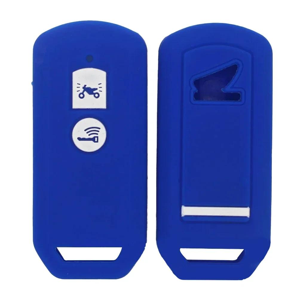 Silicone Key Case For Honda For PCX 150 For X-ADV SH125 Scoopy SH300 For 125 300 2016-2018 2 Buttons Motor Scooter