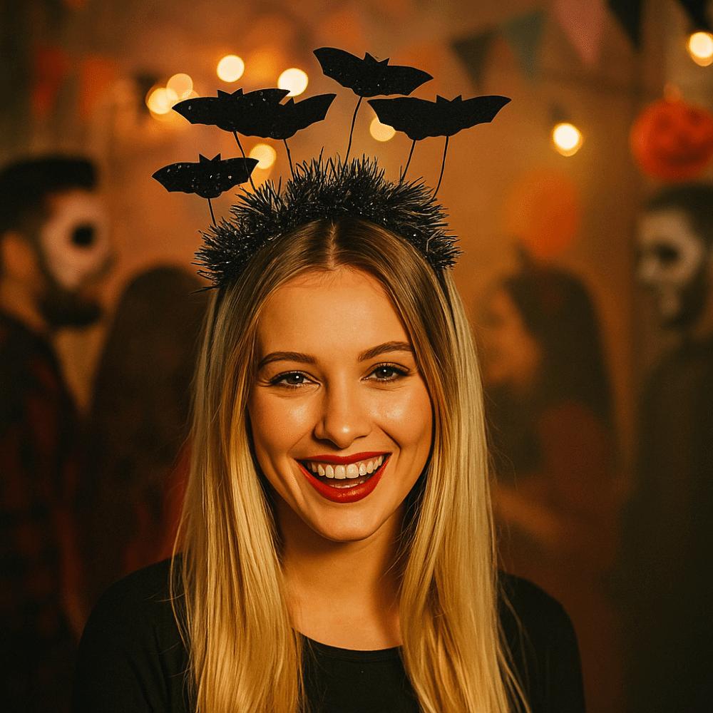 Pumpkin Spider Headband Ghost Festival Hair Accessories Halloween Hair Hoop  Friends