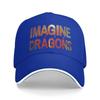 Vintage Imagine Dragons  Tour Golf Cap Unisex Snapback Hat  Daily Workouts Adjustable Fit Sun Caps