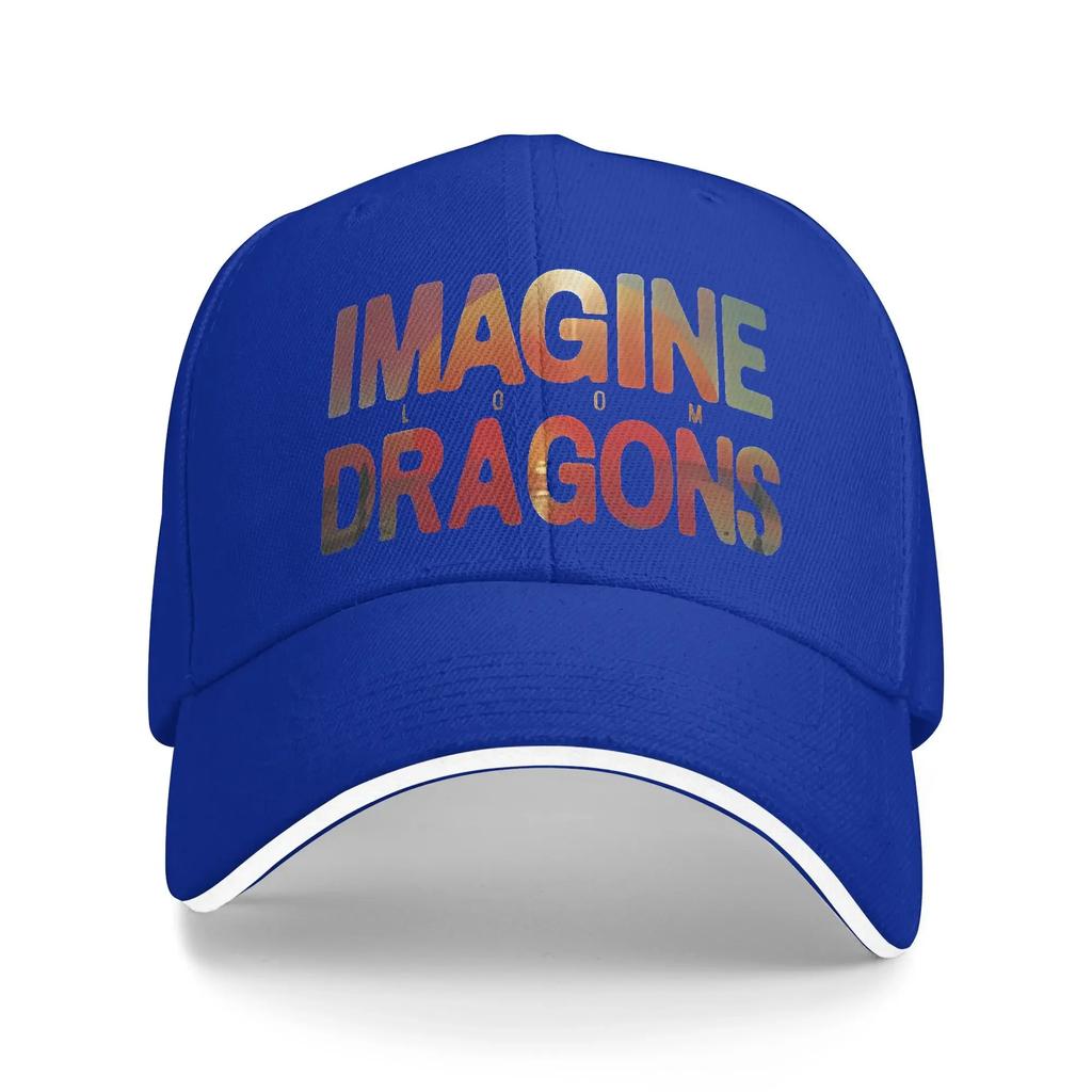 Vintage Imagine Dragons Tour Golf Cap Unisex Snapback Hat Daily Workouts Adjustable Fit Sun Caps