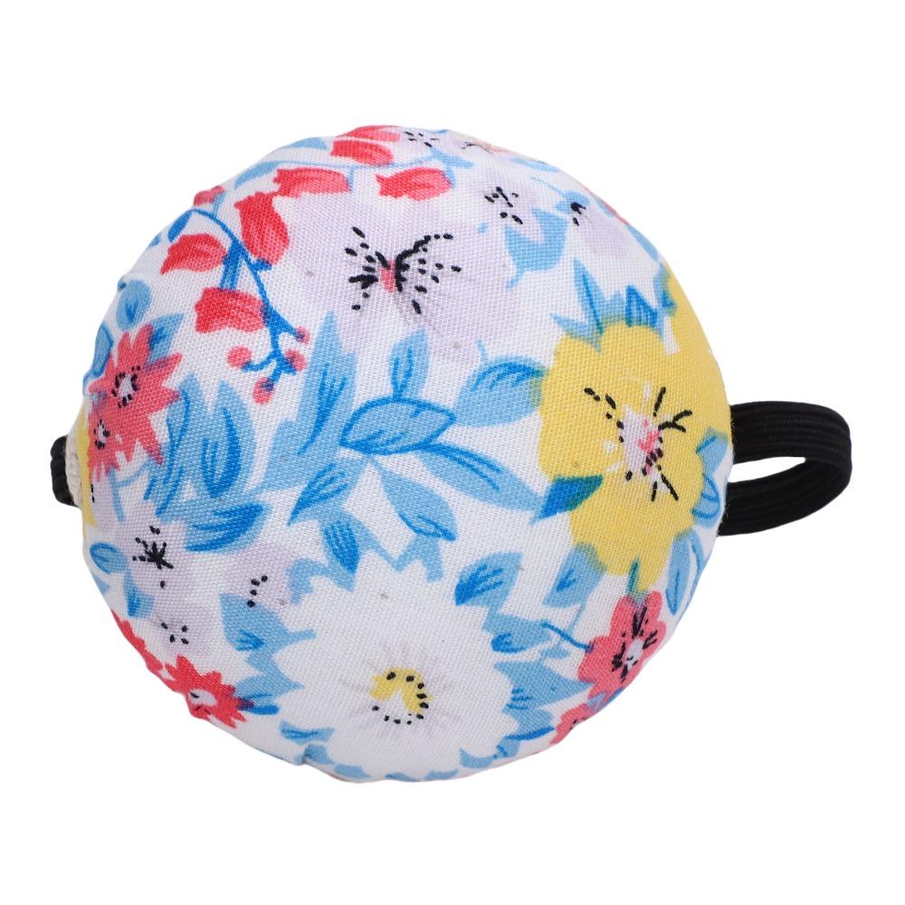Colored Pins Floral Needle Holder Cotton Fabric Cover Pincushion Set For DIY Crafts