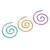 3pcs Spiral Cable Knitting Needle DIY Rustproof Metal Cable Needle Shawl Pin Practical Round Spiral Needle for Sweaters