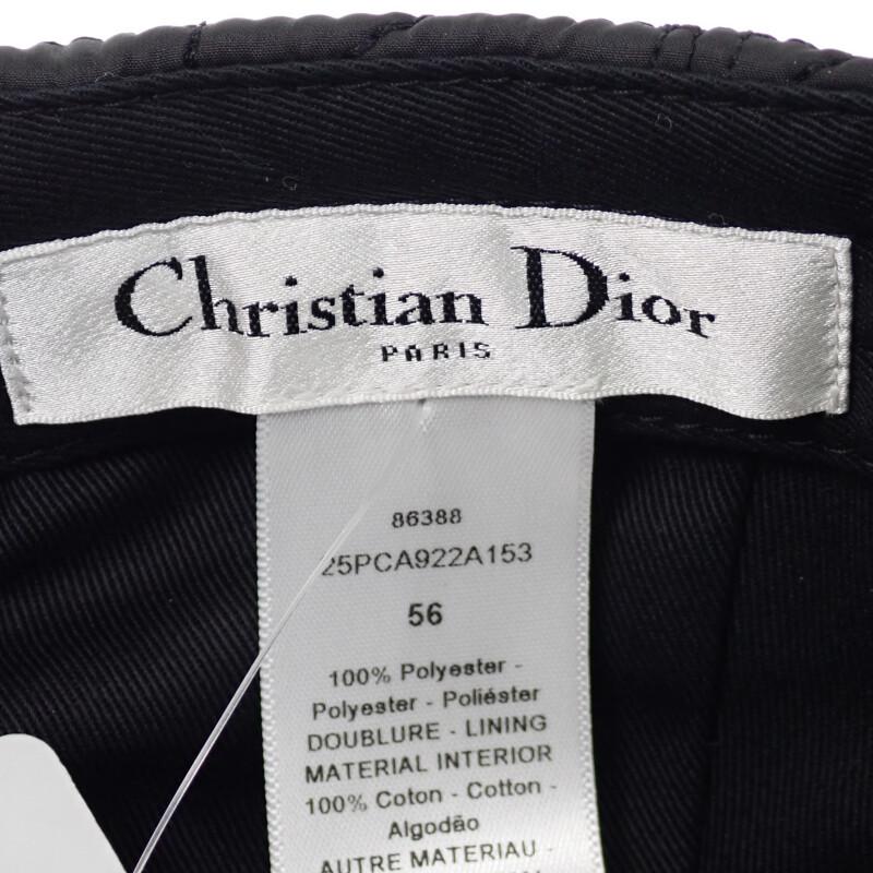 Dior  25PCA922A153 56 cap black/Noir Nylon Women