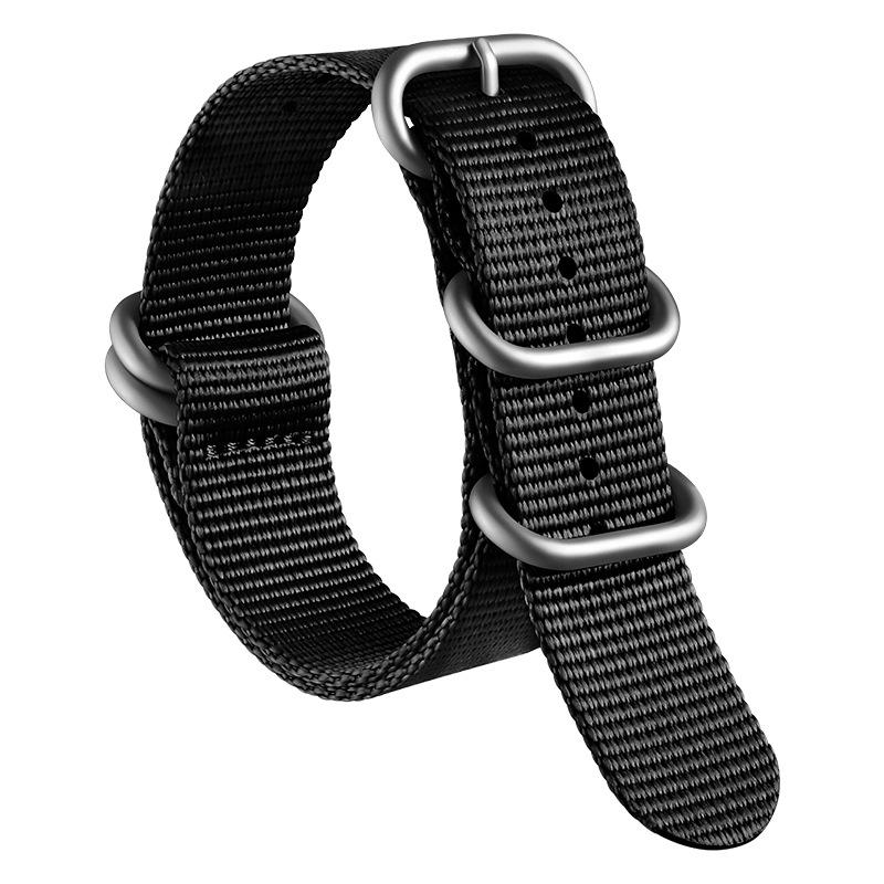 

Xinlei Утолщенный нейлоновый ремешок НАТО для часов - Универсальный плетеный холщовый ремешок 20/22 мм 23mm