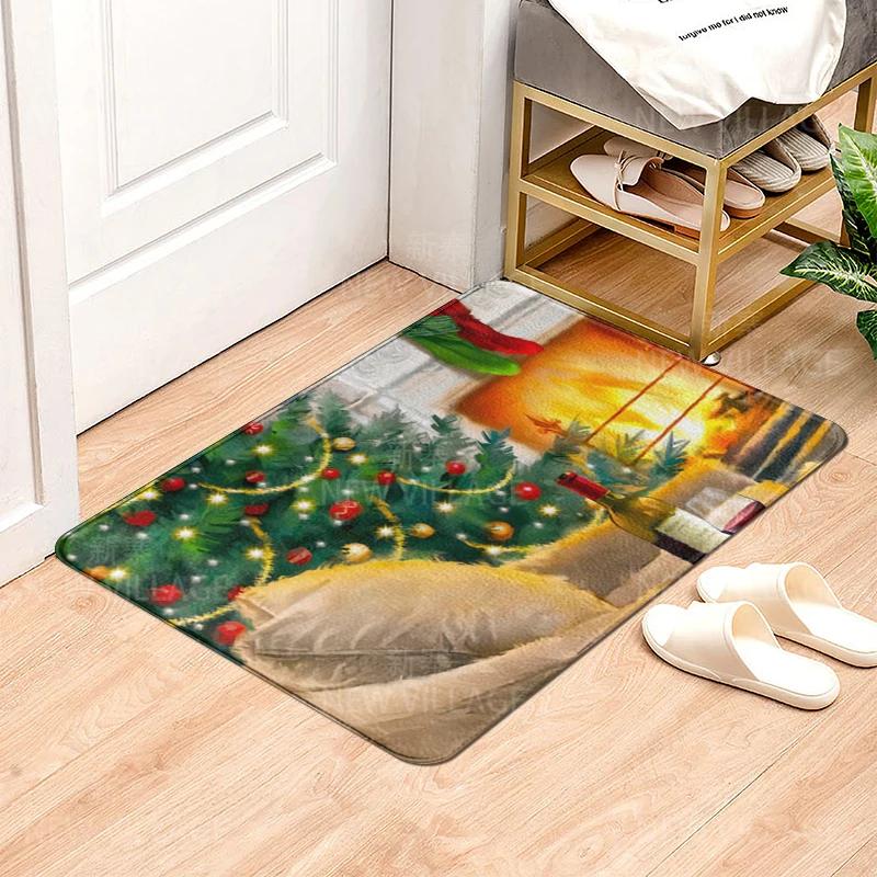 House entrance carpet Home doormat Modern Nordic style Room Bath mat Foot mat bathroom non-slip mat Kitchen water absorption mat