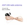 FM Antenna 75 Ohm F Type Male Plug for Home Radio Stereo Signal Receiver Aerial