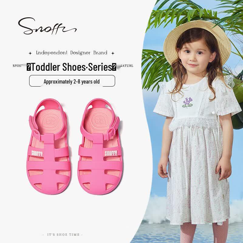 Snappy Girls  Closed-Toe Jelly Beach Sandals 26