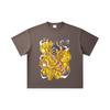 260 GSM Double Yarn 32 Count 100% Cotton Saint Seiya V20 Taurus Print Unisex Heavy Cotton T Shirt… More