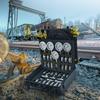 VEVOR Hydraulic Pressure Test Kit, 10/100/250/400/600bar, 5 Gauges 13 Couplings 14 Tee Connectors 5 Test Hoses