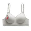 Seamless Push-Up Sports Bra for Teen Girls - Anti-Sagging, Thin Latex, Comfortable Fit