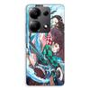 Phone Case - MANIACASE - Xiaomi Redmi Note 13 Pro 4G - Silicone - Flexible - Demon Slayer Tanjiro Kamado