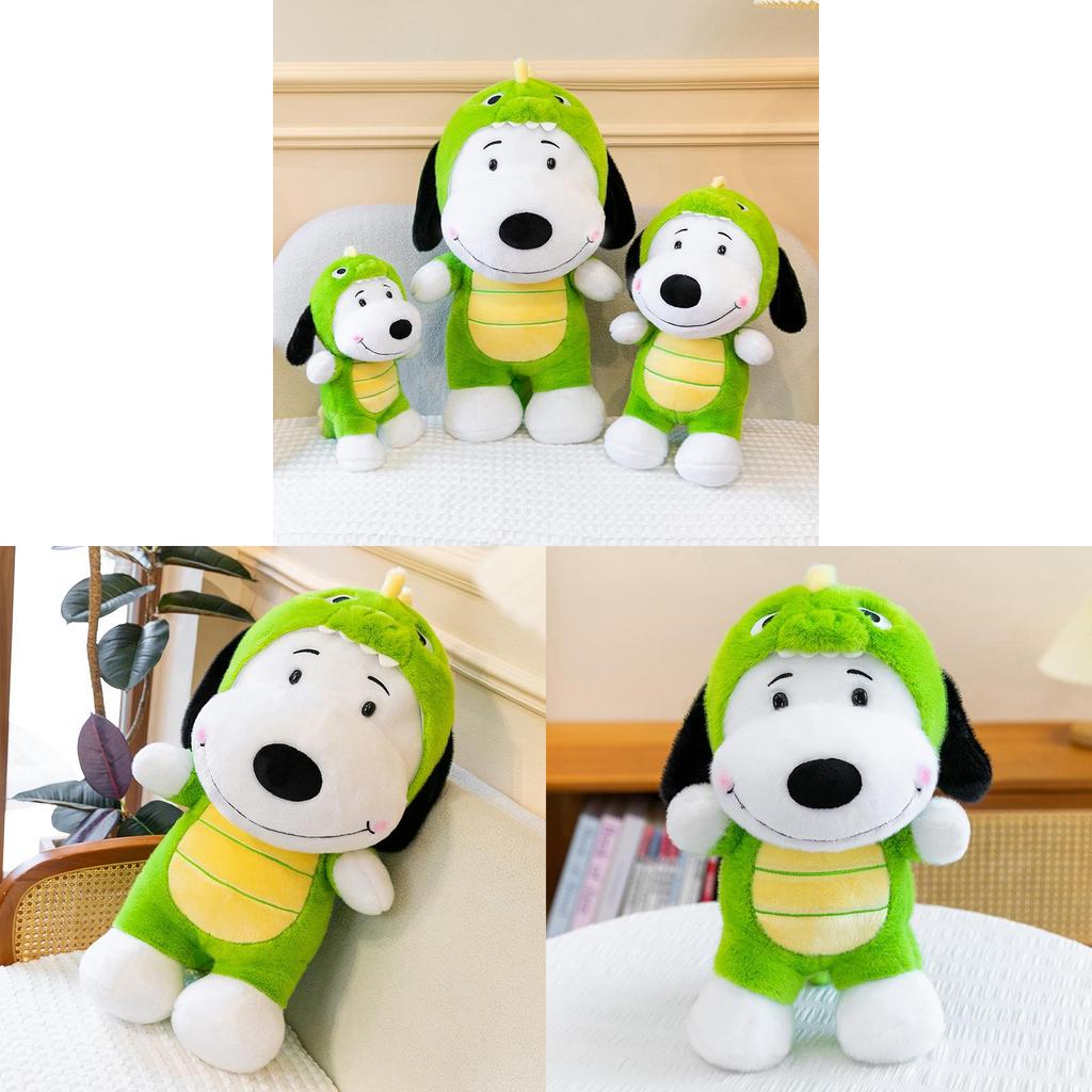 Snoopy Dinosaur Cartoon Stuffed Animal With Soft Plush Material For Children