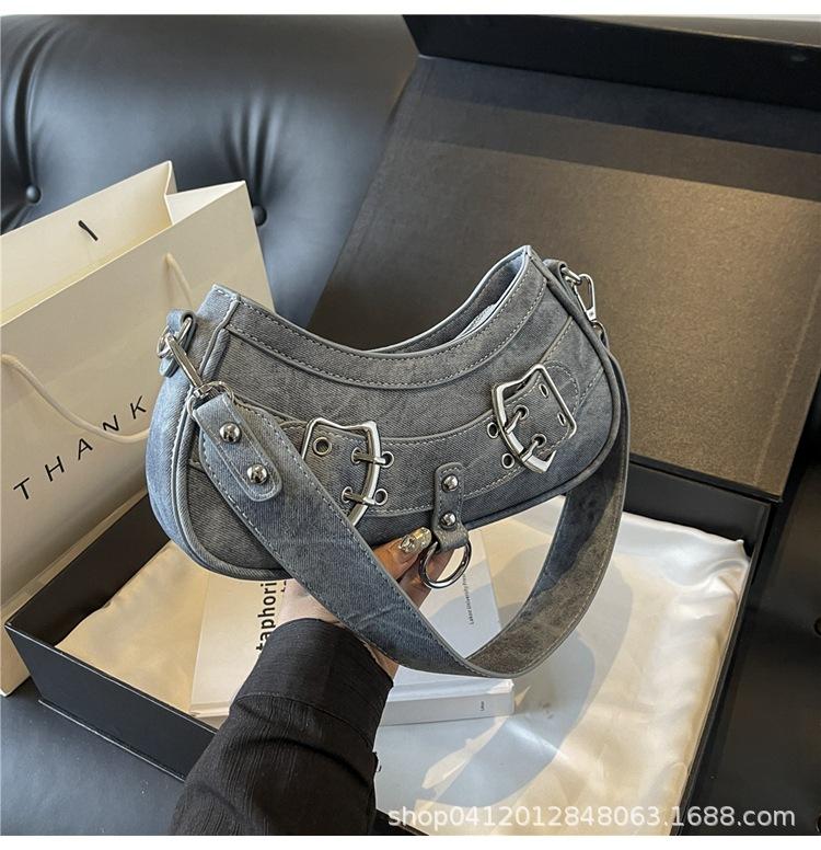 Fashion Trend Underarm Bag 2025 New High-end Explosive Messenger Bag Niche Design Commuter Shoulder Women's Bag