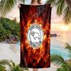 Toalla de Playa de Fútbol Derby County Suave Microfibra Toalla de Verano Secado Rápido Absorbente para Playa Piscina Viaje