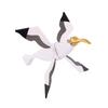 Möwen-Windmühlen-Gartenstecker Outdoor Fliegender Vogel-Windrad Kunststoff-Möwen-Tier-Kreisel-Ornament für Rasen-Hof-Dekoration