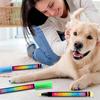 Yousheng 12 Colors Pet Nail Art Pen Set Quick Dry Brush Fun Creative Pet Paw Nail Polish Pens DIY Pet Manicure Supplies for Puppy Cat Small