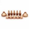 12 stuks Plasma Toorts Elektrode Mondstukken Tips 120573 120826 Schild 120828 voor 600