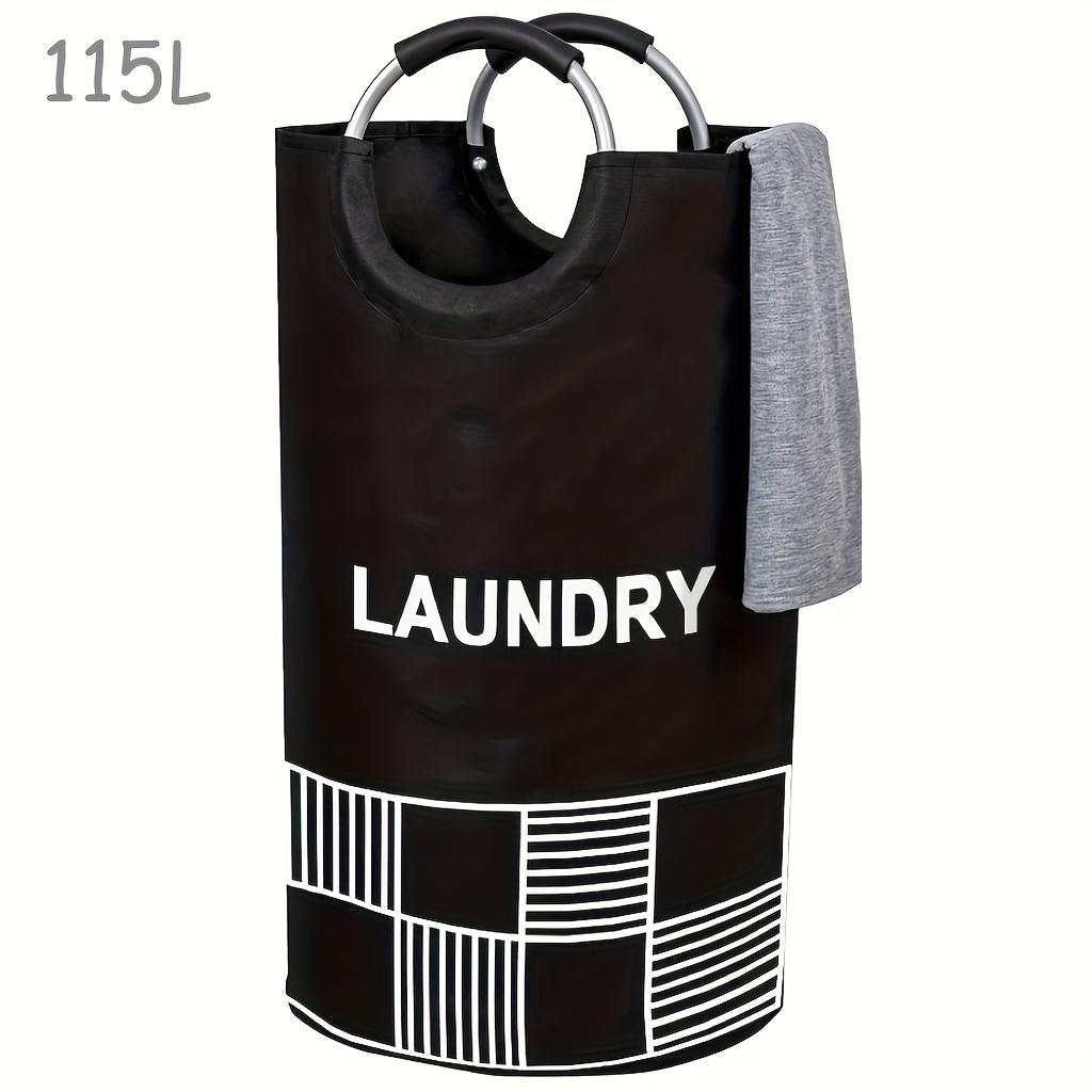 115L Laundry Basket 13 Colors Waterproof Laundry Hamper Laundry Bag with Padded Handles Clothes Hamper Stands Up Well Collapsibl
