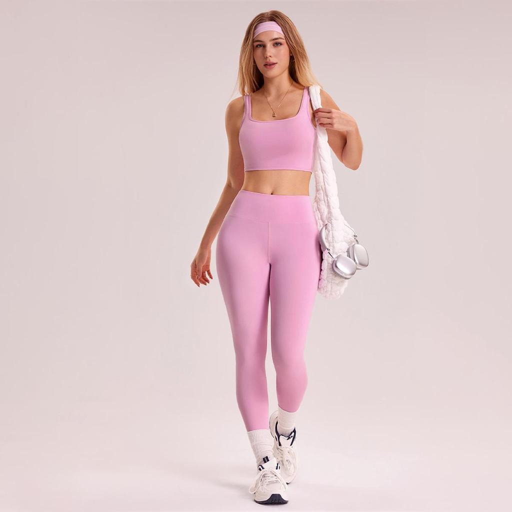 Women's Winter Yoga & Running Set: Quick-Drying Tight Brushed Fitness Underwear and Pants for Outdoor Sports.