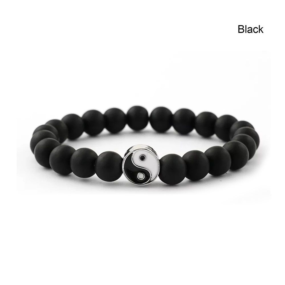 Fashion Accessories Best Friends Gift Braided Hand Rope Yin Yang Charm Pendant Bracelet Wristband