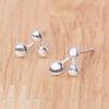 Ohrstecker mit s925 Silbernadel im koreanischen Stil für Damen – Minimalistisches & Persönlichkeitsdesign