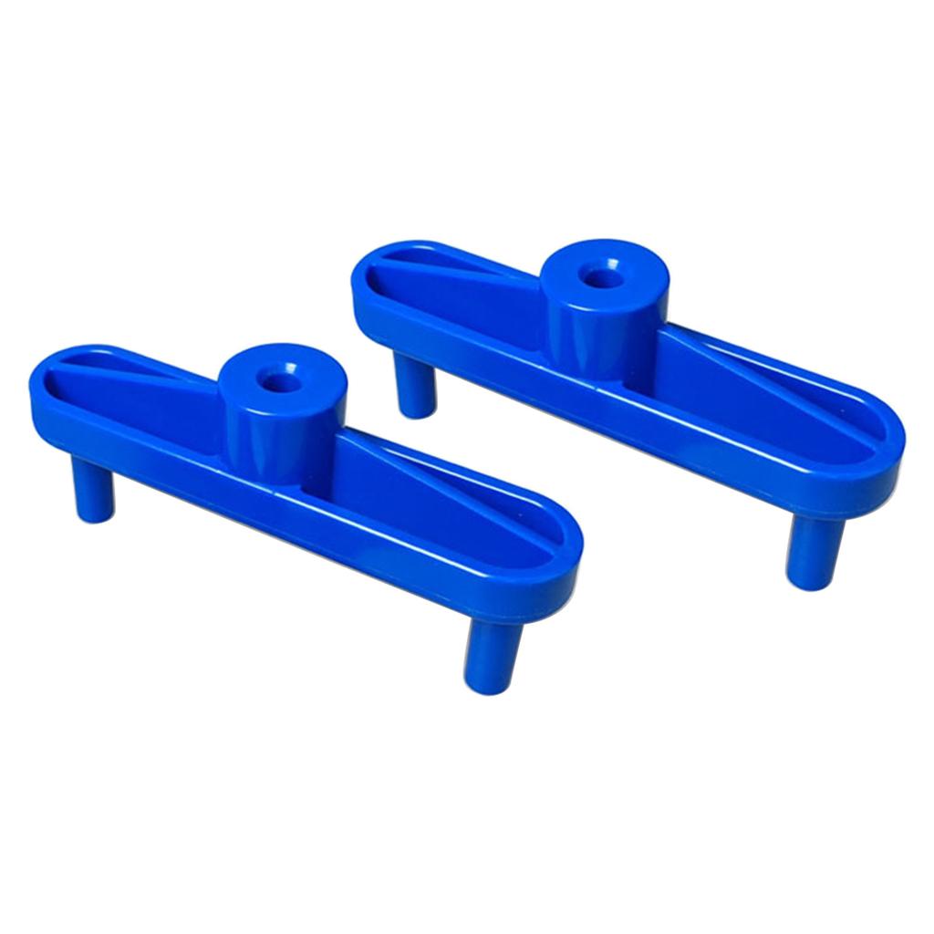 2Pcs Woodworking Center Finder Center Scribe Line Locator For Precise Marking On Boards And Panels ABS Durable Design