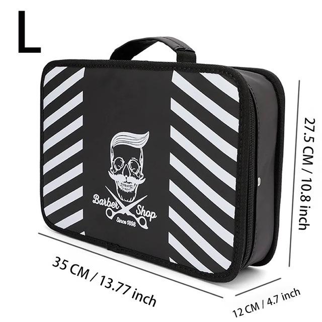 Portable Multifunctional Barber Tool Bag with Electric Clippers Storage