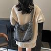 Denim Bag Women's Shoulder Bag Large Capacity Commuter Crossbody Bag