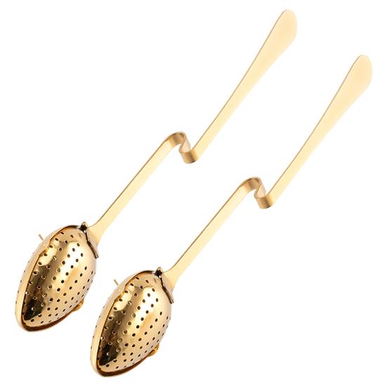 Stainless Steel Tea Diffuser with Hook Fine Holes Tea Interval Filter for Loose Leaf Tea And Coffee Brewing Portable Tea Infuser for Home Travel